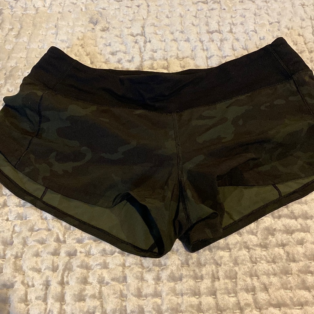 Lined shirt size 8 with a 2 inch inseam